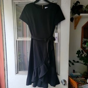 NWT Calvin Klein black dress